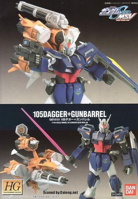 HG 105Dagger + Gunbarrel - Manual (1/8)
