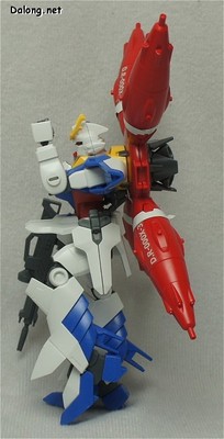 HG Dreadnought Gundam - 가동성은 평범한 90도.