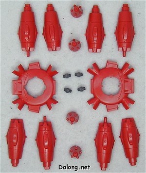 HG Dreadnought Gundam - Parts